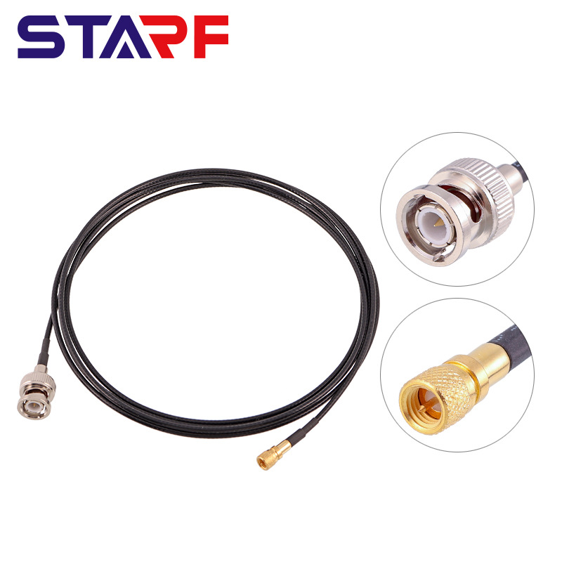 M5 To BNCQ9 Male Sensor10-32 UNFVibration Acceleration Sensor Test Line2 Meters