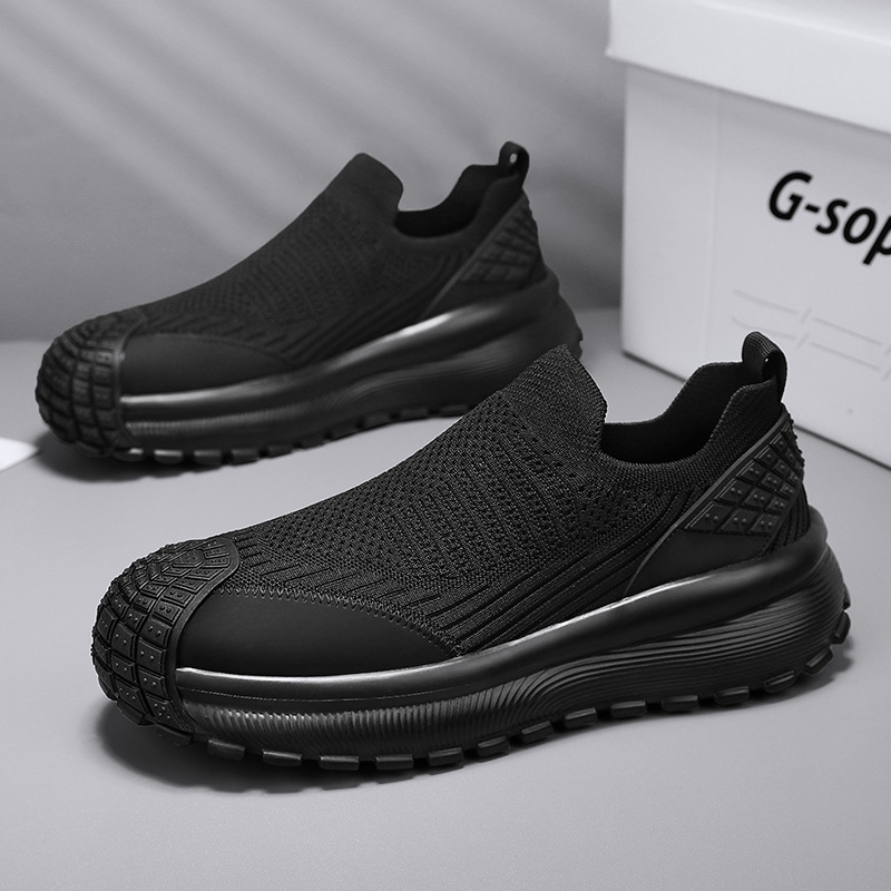 Zapatos de hombre de estación europea nuevos zapatos casuales de todo fósforo de tela floral de primavera, neumáticos deportivos, suela gruesa, zapatos de papá en vivo de Douyin