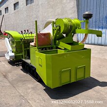 谷子红高粱收割脱粒机 自走式联合收割机 可配粮仓四川黄豆收获机