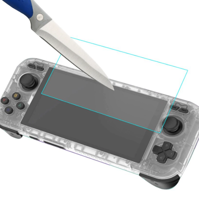 Retroid Pocket 4 PRO игровая приставка стальное покрытие RP4 портативный экран защитная плёнка 9HD высокой четкости