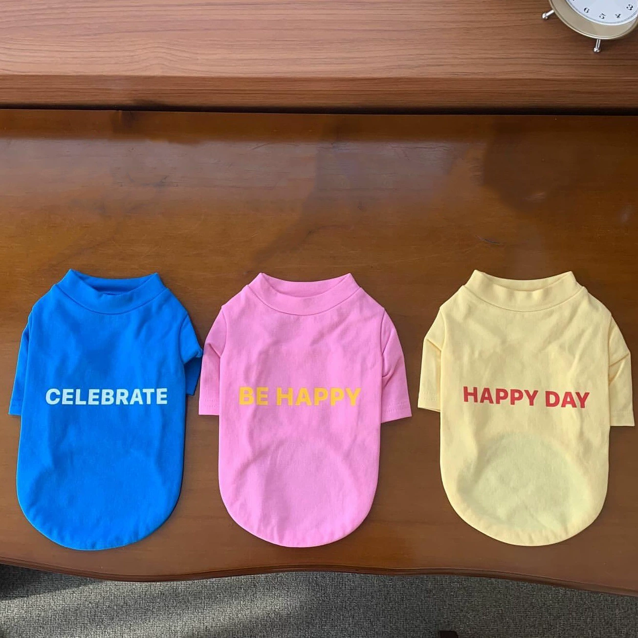 Ins Новый четырехсезонный свитер для вечеринки по случаю дня рождения Милый Тедди Медведь футболка Derog Собака Кошка Домашнее Одежда