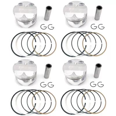 Suitable for Kawasaki Piston, piston ring, piston pin - 4-sets