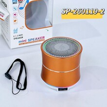 SP-260119-2蓝牙音箱便携式小钢炮金属重低音炮户外迷你蓝牙音响