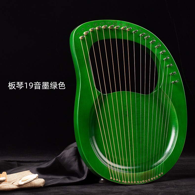 19-String lyre piano portátil 16-String small HARP principiante auto-Estudio 10-String lyre piano lyre instrumento musical