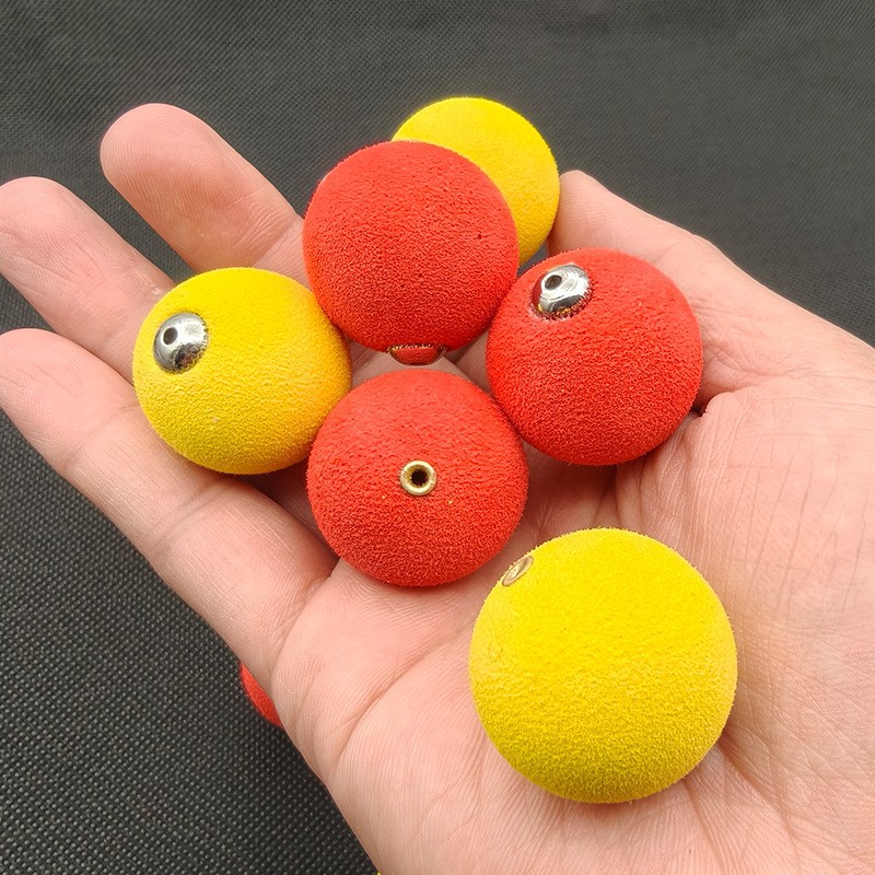 Fishing Accessories Single-Sided Weighted Eva Round Ball Luoyang Ball Float for Carp and Grass Carp Fishing Spherical Float Ball