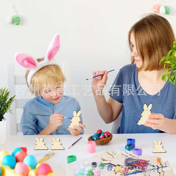 Wooden Easter Bunny Crafts for Kids Make Your Own Easter Bunny…