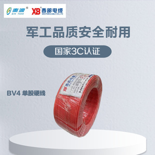 ��Դ�� BV 450/750V 1*4mm&sup2;������ϩ�^��늾� 100��/��