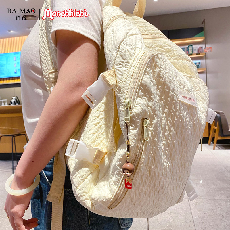 Baimao 本物のかわいい水音ベルペンダント携帯電話吊りチェーントレンディなキーホルダーペンダント男性と女性のスクールバッグキーホルダー|undefined
