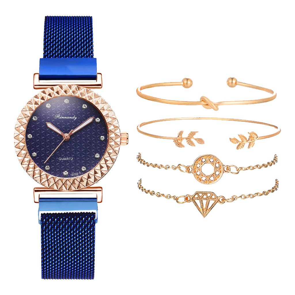 Casual Geometric Magnet Buckle Quartz Women's Watches display picture 25