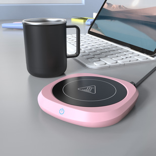 2024 New Intelligent Constant Temperature Coaster Heating Warm Coaster Coffee Milk Water Cup Heating Coaster Home Office
