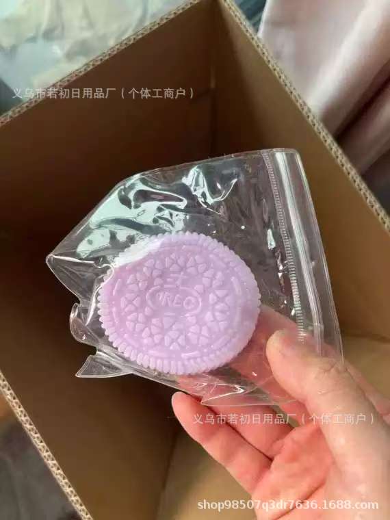 Nuevo juguete de descompresión de pellizco de galletas Oreo simulación tpr juego de comida artefacto de descompresión creativa juguetes de puesto