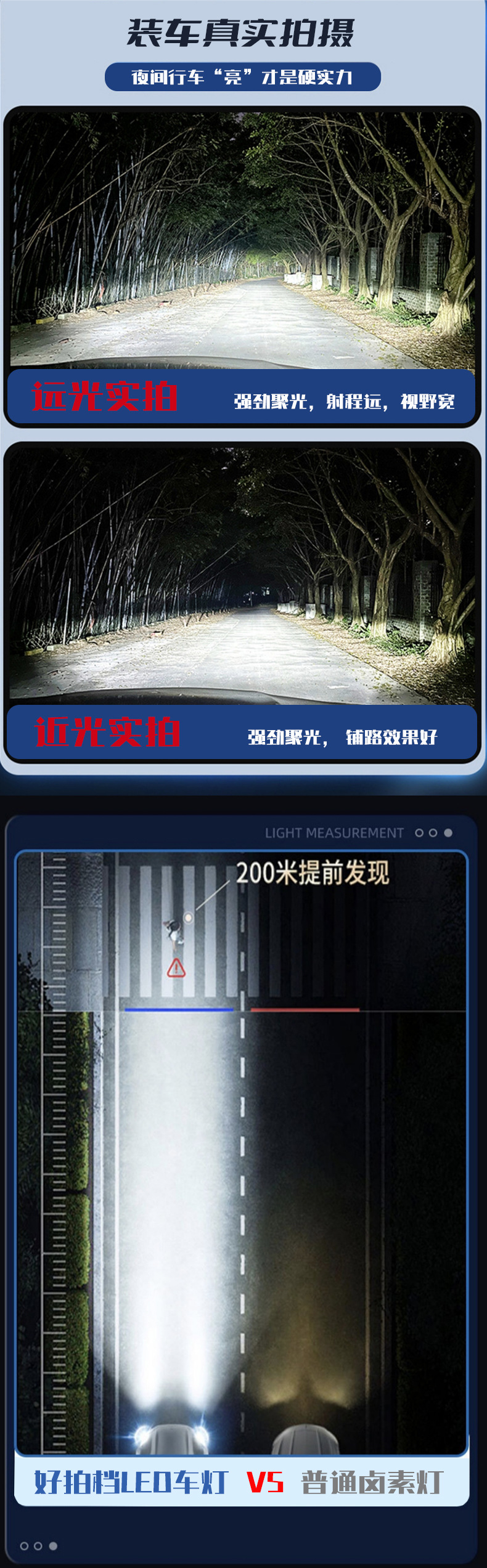 High Power 65W over Emc Car Led Headlight Led Headlight Led Car Headlight H7H19005H4H11