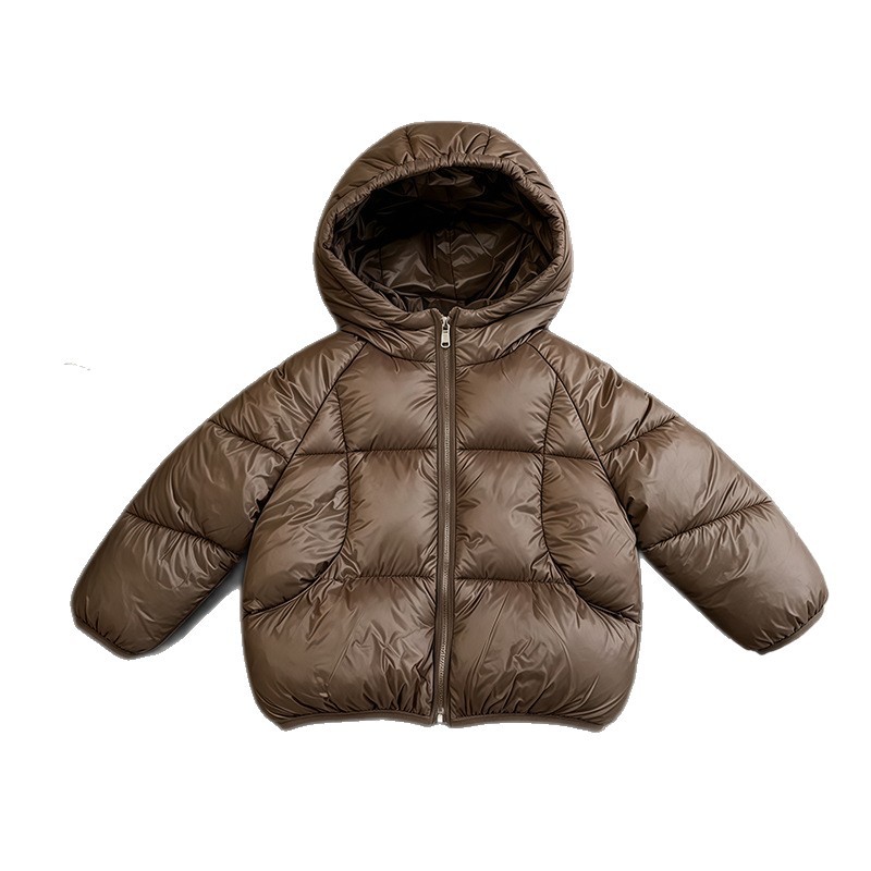 Ropa de algodón invierno 2026 nueva ropa de algodón ligera de invierno gruesa de aire exterior corto abrigo de invierno infantil image 5