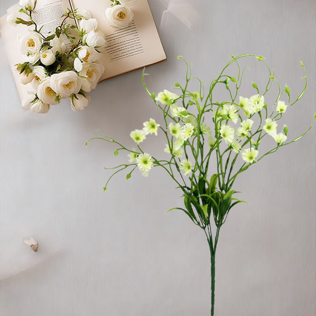 Flores de simulación manzanilla pequeña margarita fresca boda decoración del hogar ingeniería de decoración floral props de disparo al por mayor