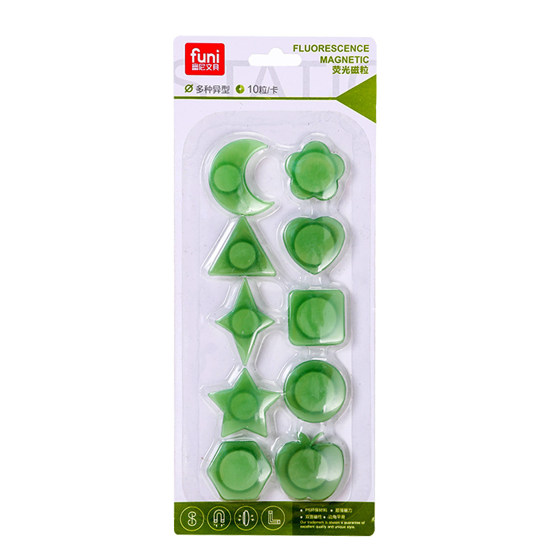 Funi FUNI CT-398 Multi-star half-moon petal square triangle transparent magnetic particles