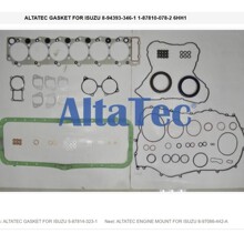 �������ALTATEC GASKET FOR 8-94393-346-1 1-87810-078-2 6HH