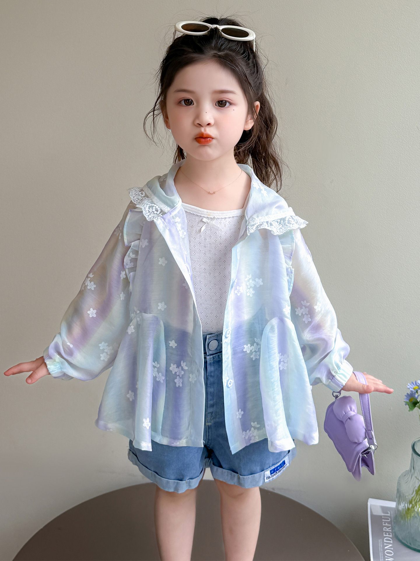 Ropa de protección solar para niñas