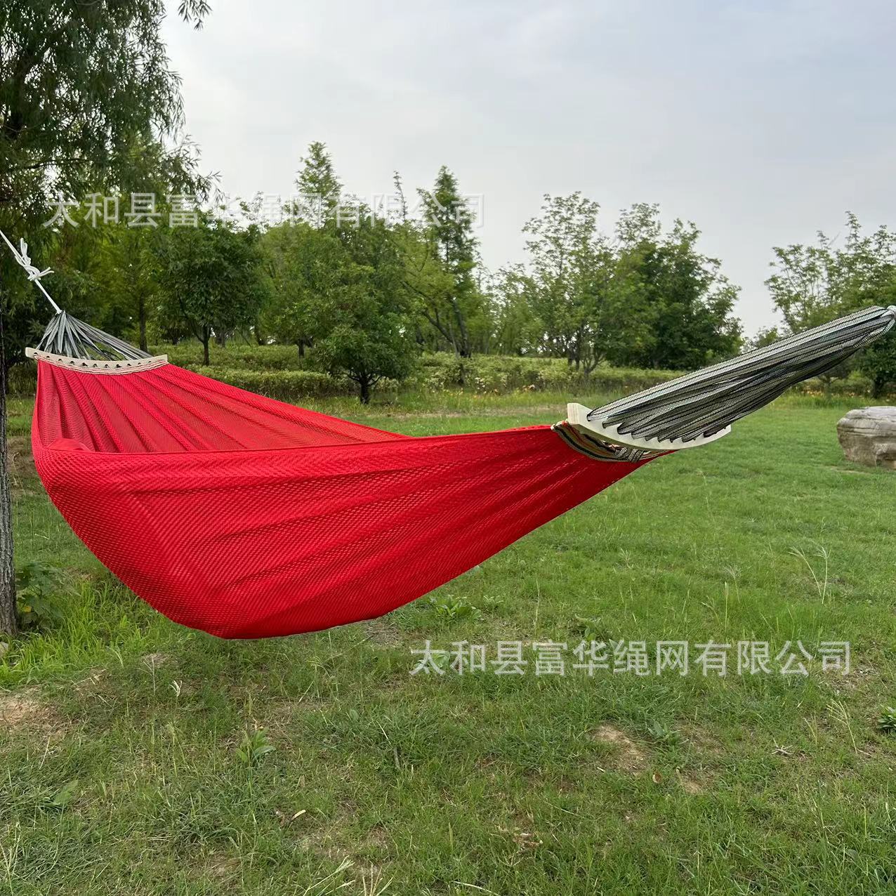 Fuhua suministro de fábrica de tela de malla de hielo, hamaca de tela de malla de hielo ventilada al aire libre, hamaca de tela de hielo