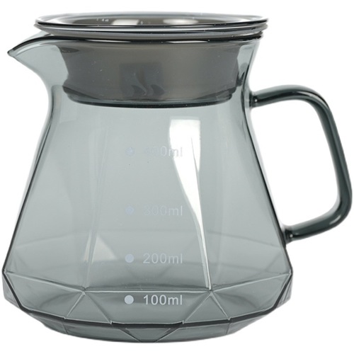 Ye Coffee Obsidian Diamond Hand-brewed Coffee Sharing Pot Filter Cup Cloud Hand-brewed Coffee Pot Set