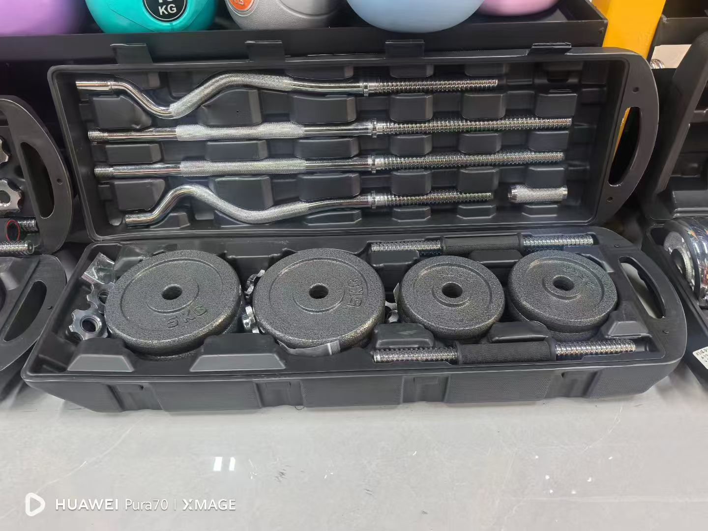 Erkekler ve kadınlar için ayarlanabilir ağırlıklı dambıllar, evde kullanım için boyalı dökme demir halter seti, toptan kalınlaştırılmış bar spor fitness ekipmanları.