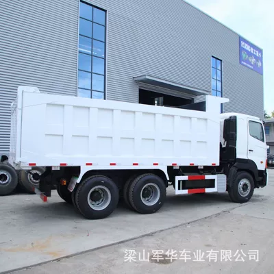 eight-wheel self-unloading double-axle dump muck – Yük maşınları