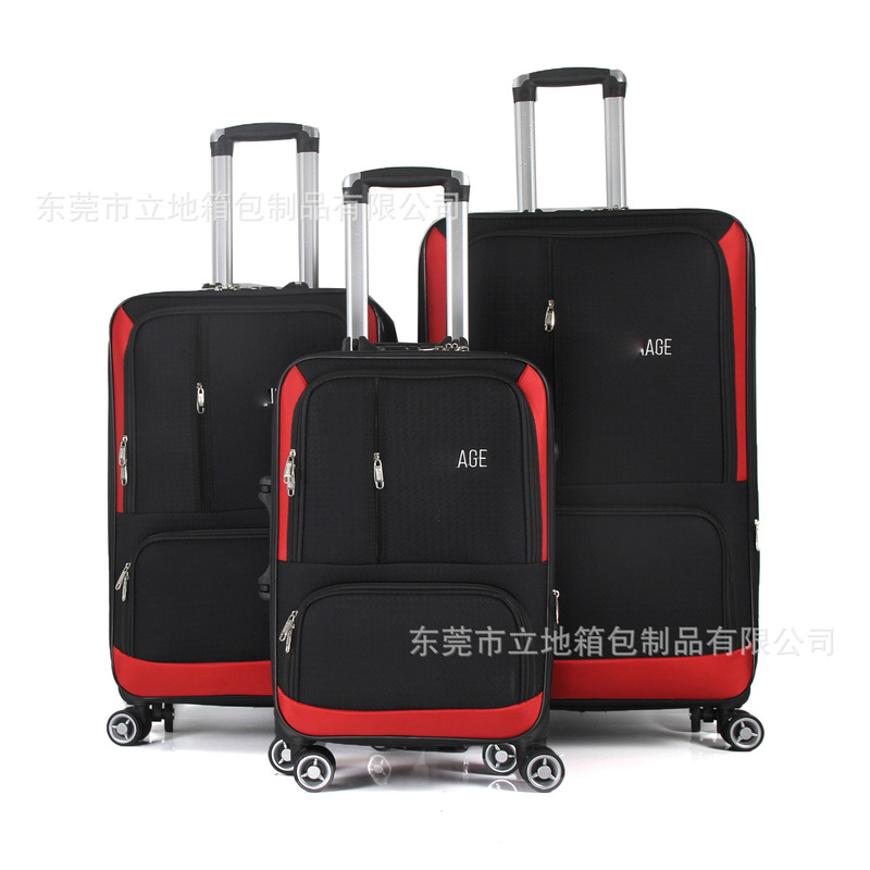 Large Capacity Waterproof Soft Travel Trolley Oxford Carry-on Luggage Luggage suit Luggage Travel Bag