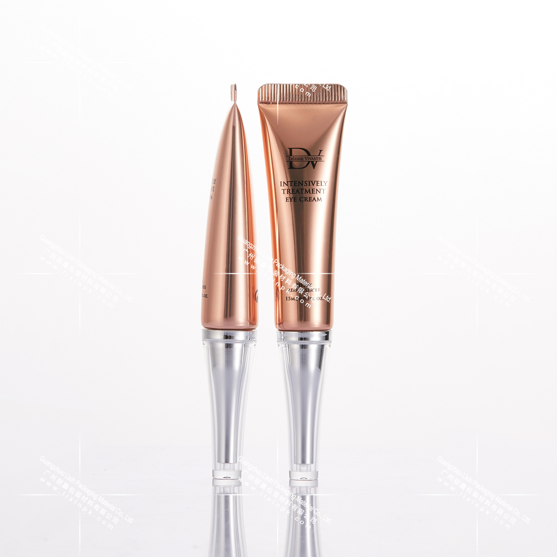 眼霜精华药膏小样小容量软管连体分体可拆卸尖嘴牙10ml 15ml 20ml