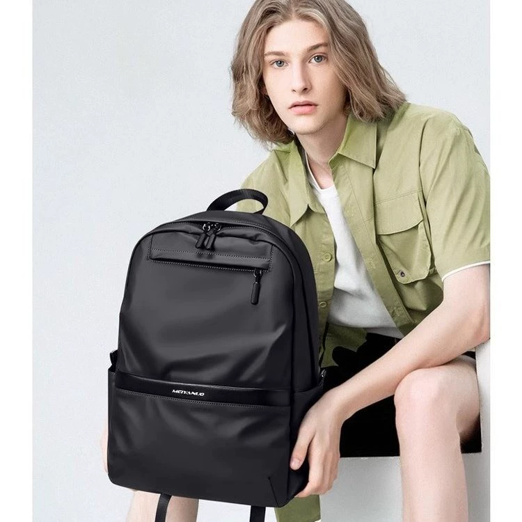 Casual backpack, capacious laptop, trend men's sports bag for traveling, business version