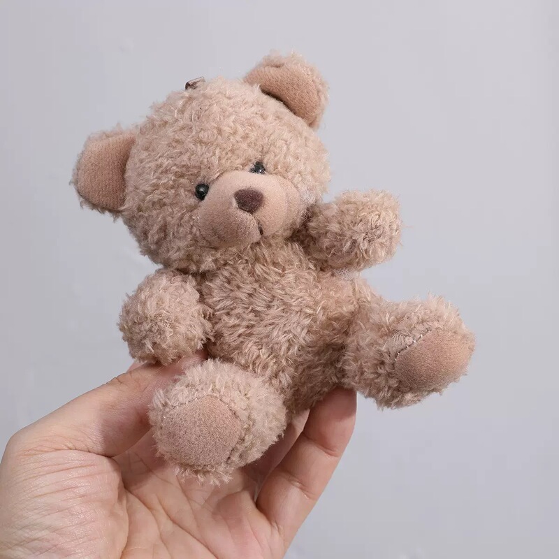 New Teddy Bear Doll Keychain Pendant Phone Case Accessory Bag Decoration Cute Plush Toy