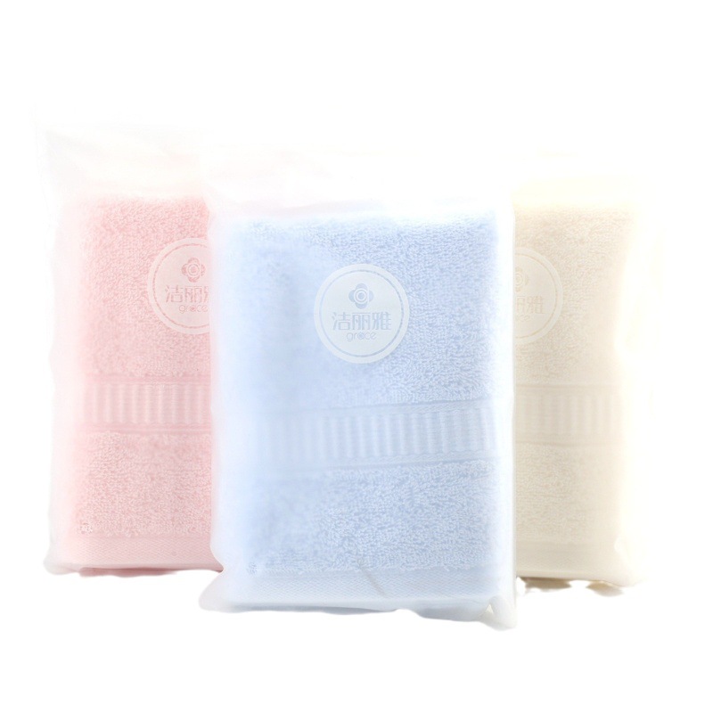 Jialiya Towels Are Individually Packaged Pure Cotton Towels That Can Be Embroidered with Text, Suitable for Corporate Benefits, Wedding Favors, and Wholesale for Supermarkets