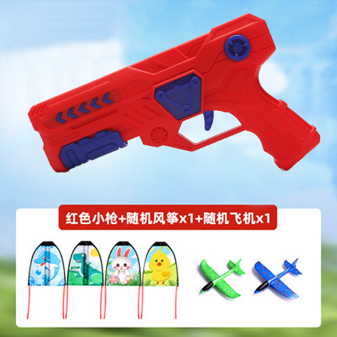 Popular en línea popular catapulta espuma aviones pistola de mano tiro de mano niños volando deportes al aire libre juguetes Niño