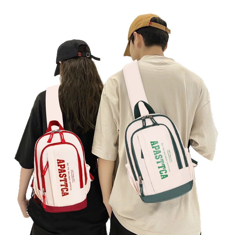 Bolso de pecho para mujeres 2026 nuevo bolso de hombro para mujeres bolso de hombro para hombres bolso de hombro casual para mujeres bolso de hombro para parejas universitarias