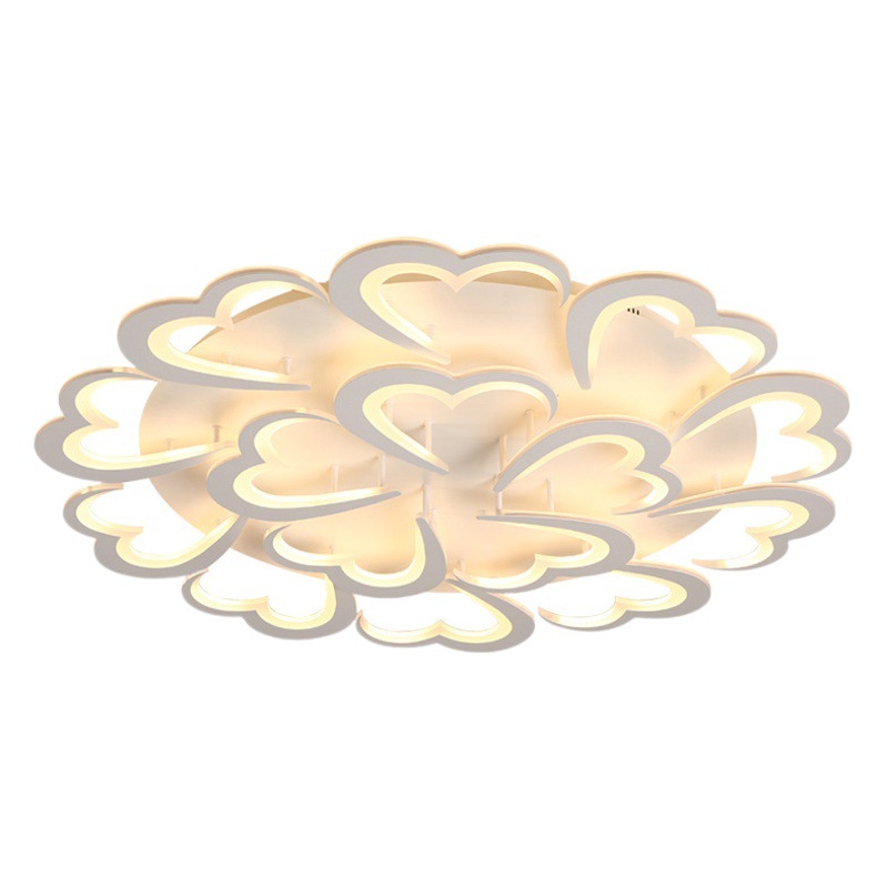 Nuevas luces de sala de estar coloridas luces de techo nórdicas modernas y simples, luces de dormitorio personales creativas, luces de habitación
