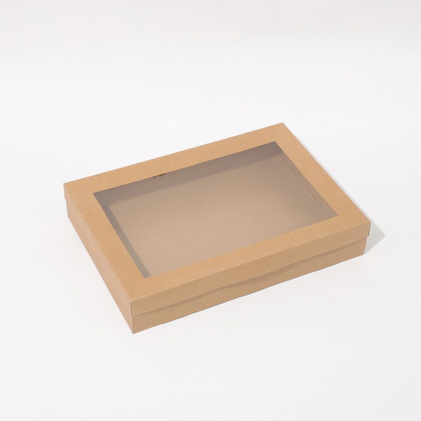 Manufacturer direct sales corrugated kraft paper world lid box…
