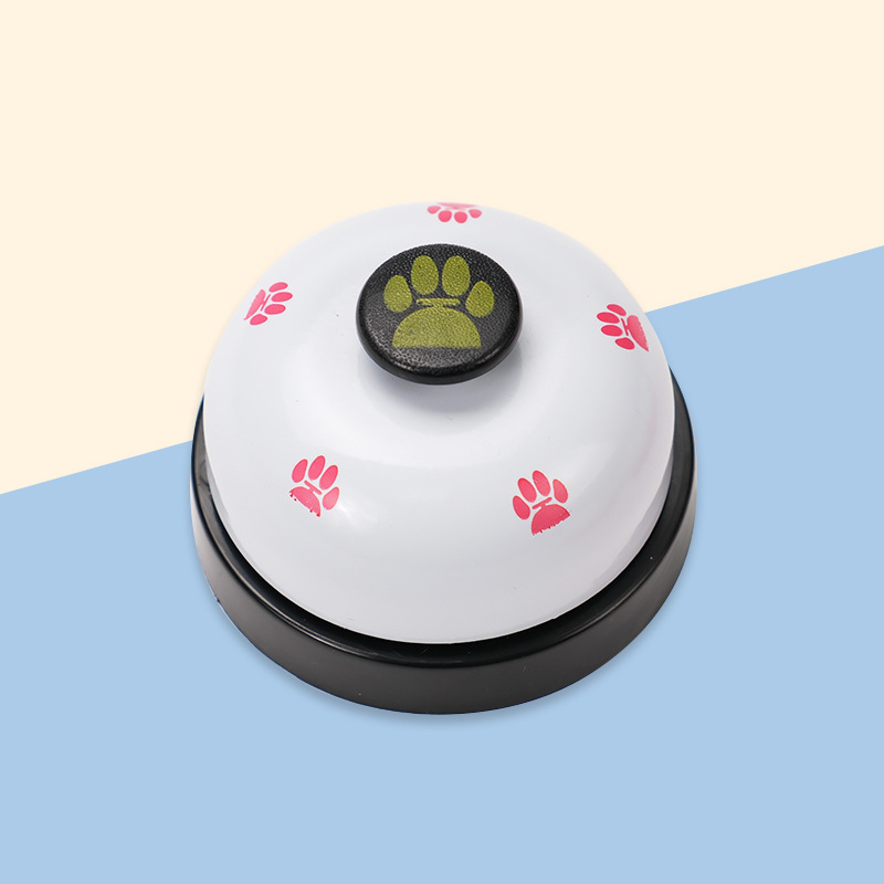 Garra de gato para responder a la campana, juguete, huella de gato, espejo, juego de mesa plateado, tocar la campana, invocar la campana, suministros para mascotas, papelería