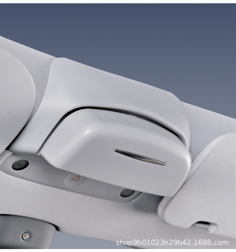 Tesla Model Y/3 Car-Mounted Glasses Case, Sunglasses Storage Clip, Modified Car Interior Accessory, Magic Glasses Case