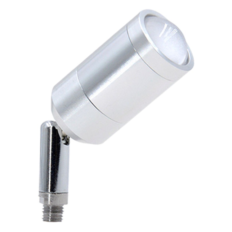 2wled vitrina de vidrio gabinete armario columna proyector modelo joyería gabinete lámpara 220V exposición lateral lámpara 3W