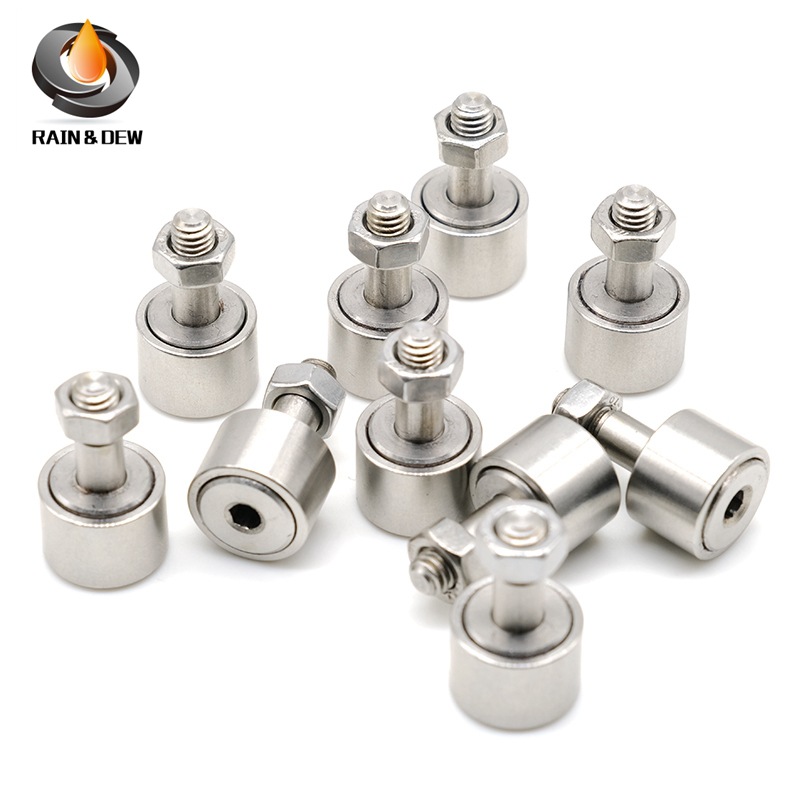 厂家直供CF5/KR13凸轮轴承304不锈钢M5*13*23螺栓型滚轮滚针轴承