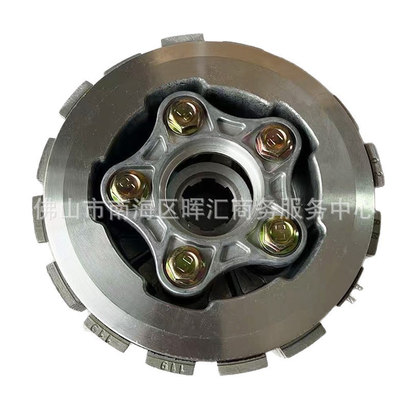 Fabricante transfronterizo CG250SL300-2 de ensamblaje de embrague de motocicleta ensanchado 5 columnas 7 piezas juego central ybsNB300