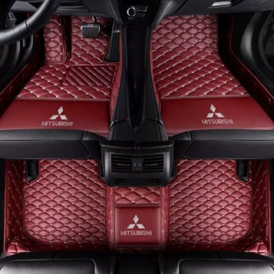 Modelə uyğun ayaqaltı: Suitable for Mitsubishi Outlander, Eclipse - galan-single-layer-wine-red