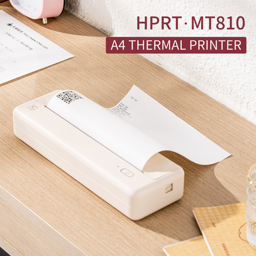 HPRT Han Yin MT810 Thermal Printer Special High-Quality A4 Printing Paper 12 Rolls 24 Rolls BPA-Free