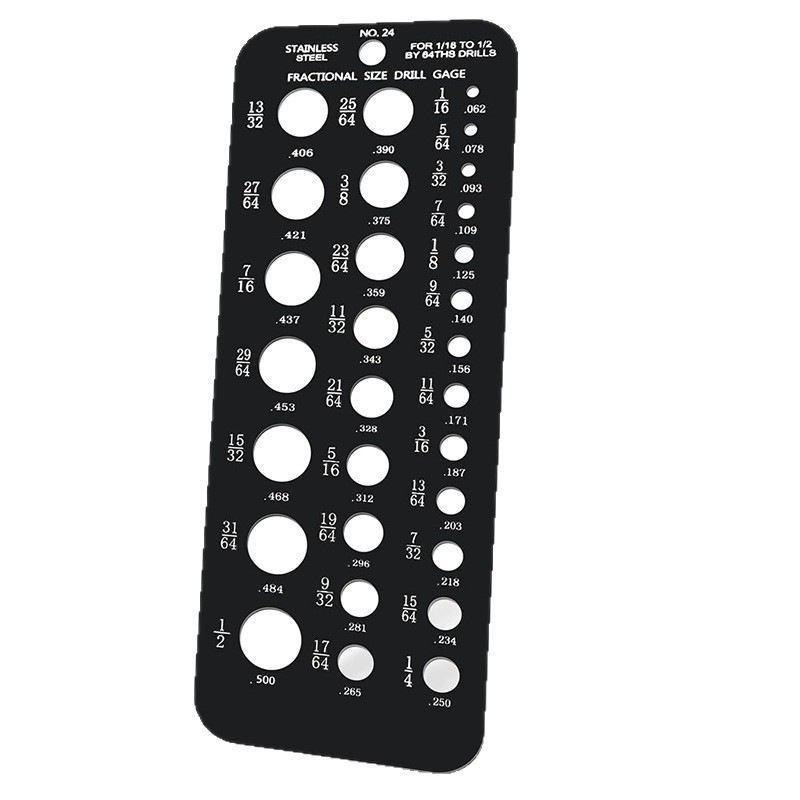 블랙 드릴 비트 측정 게이지 (소형)