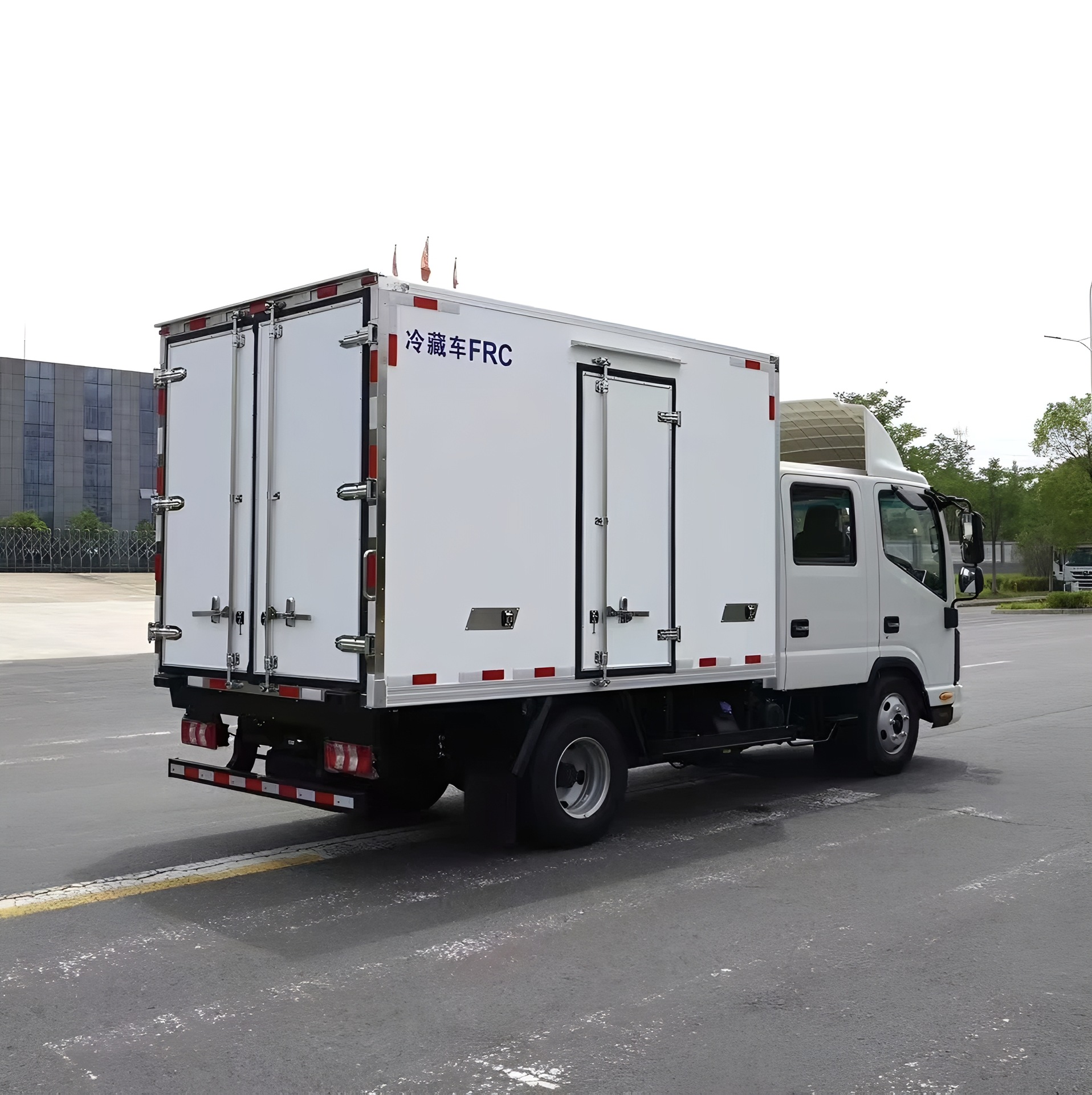 江淮帅铃冷藏车 蓝牌食品保温运输车 双排座冷冻车 3.2米冷藏车