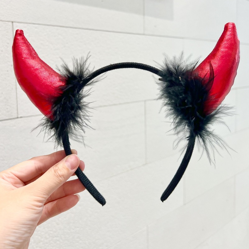 2025 クロスボーダー新ホット販売ハロウィンヘッドバンドヘアアクセサリー鬼祭りパーティーパーティー装飾ホリデー小道具頭飾り|undefined