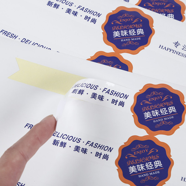 Individual copper sticker PVC