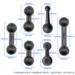 ヘビネック車携帯電話バックミラー吸盤両面テープレコーダーブラケット延長ロッドセクション延長セクションクリップ