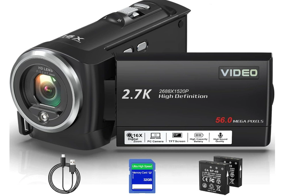 Зарубежные английские товары 2.7K HD 56-мегапиксельная цифровая камера для дома и путешествий студенческая камера 06