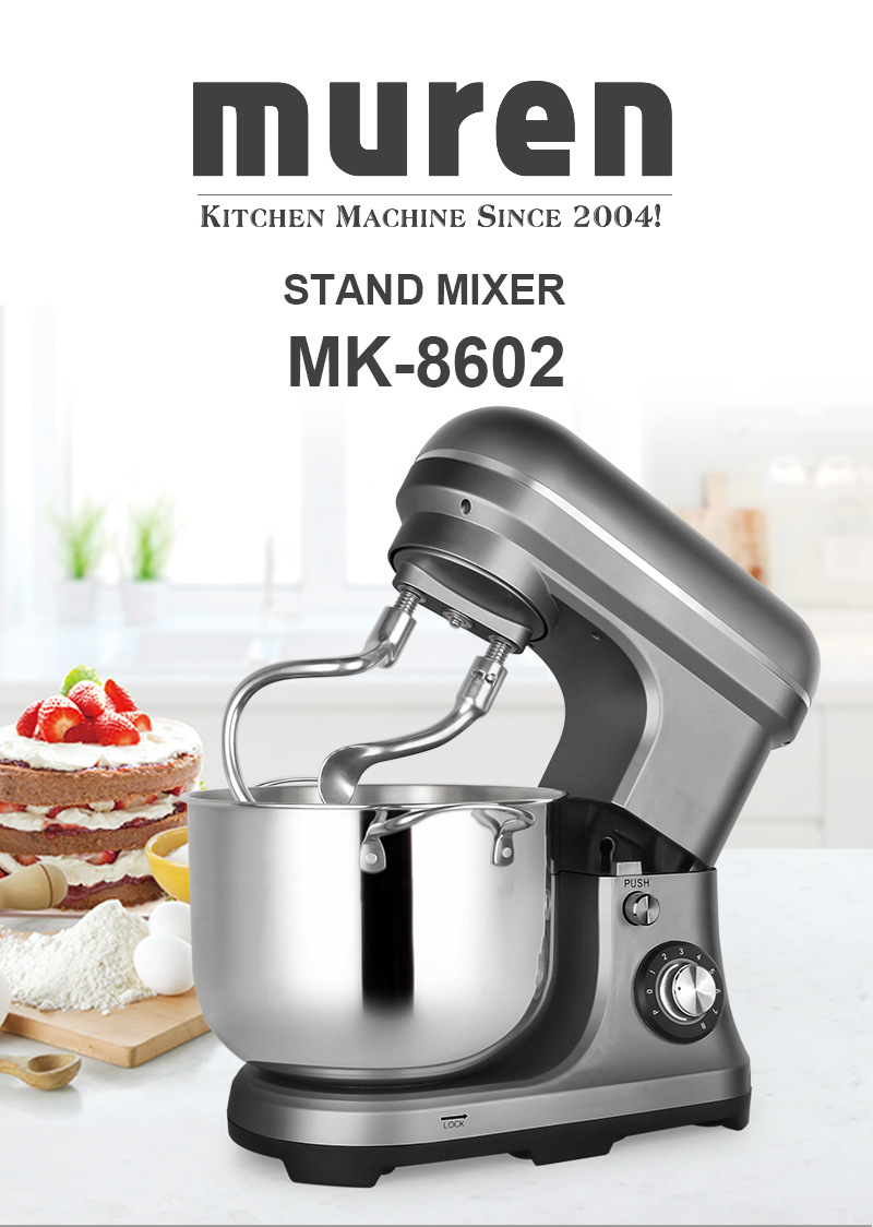 Stokta - 11L büyük kapasiteli çok fonksiyonlu şef hamur yoğurma makinesi, Avrupa/Amerika/İngiliz standart modelleri.