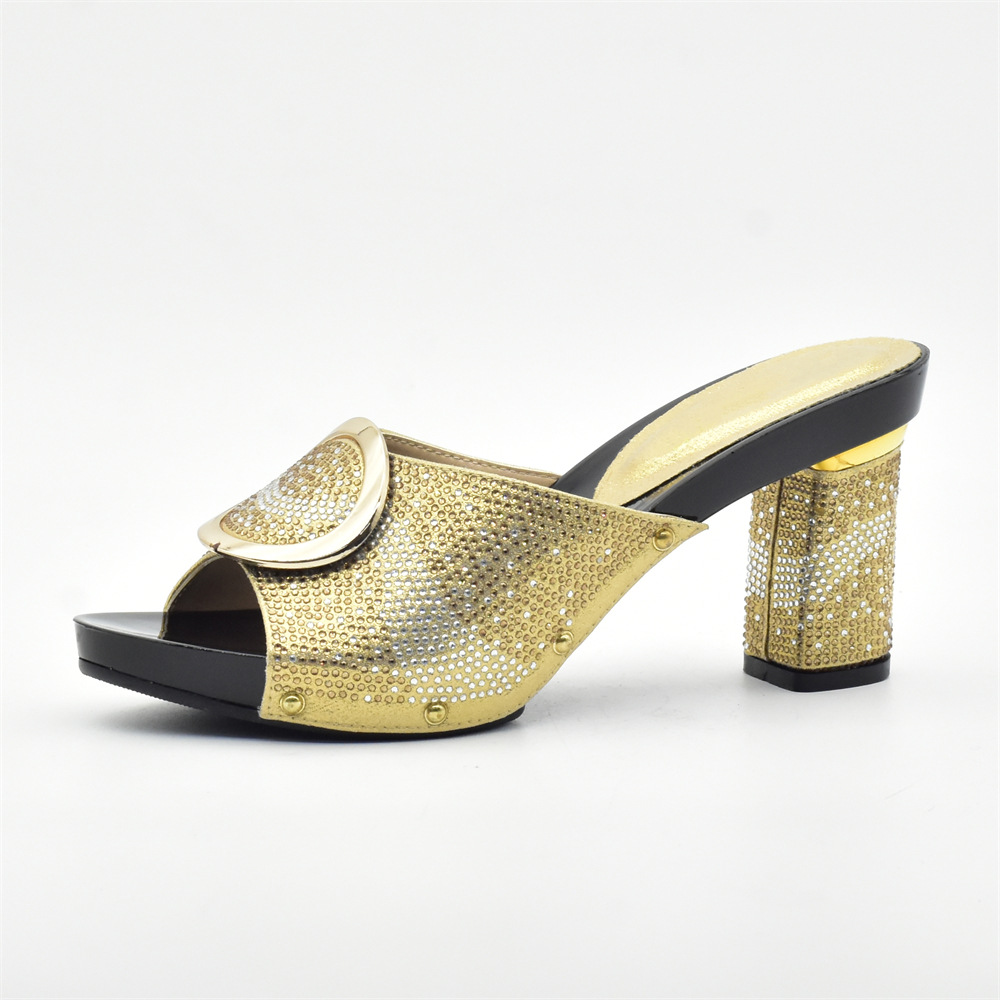 High Heels With Matching Handbag European Fashion Shoes Set_voghion.com