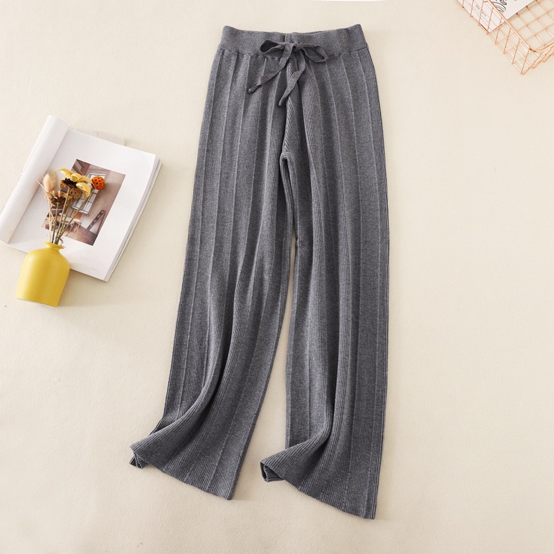 Women's Daily Street Simple Style Solid Color Full Length Casual Pants Straight Pants display picture 7